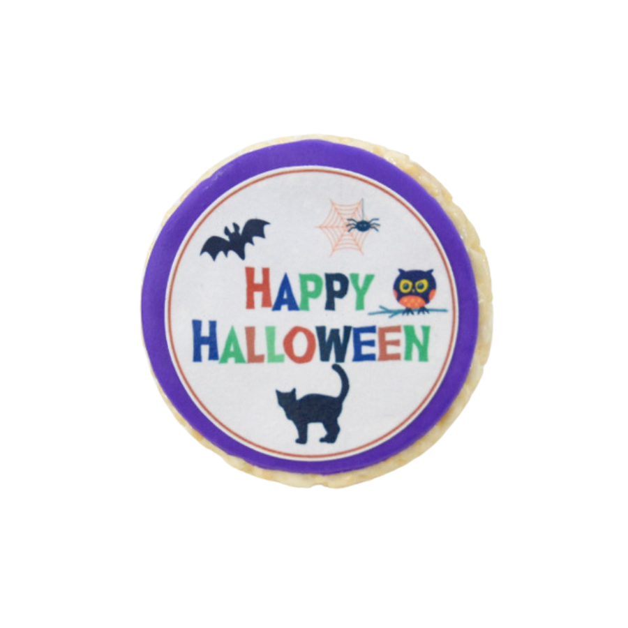 Happy Halloween Rice Crispie Treats