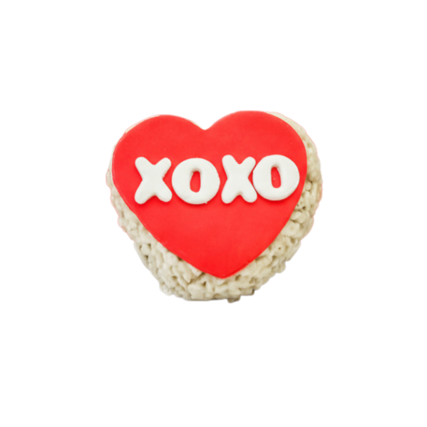 Conversation Heart Rice Crispie Treats