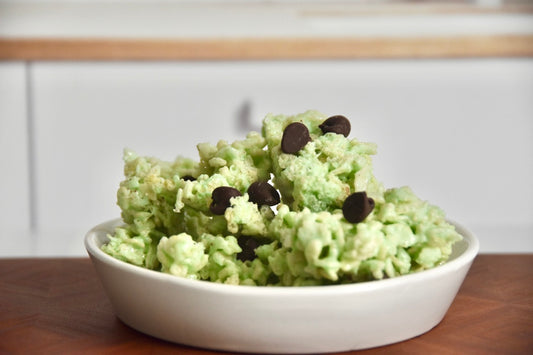 Mint Chip Crispie Mix Clusters