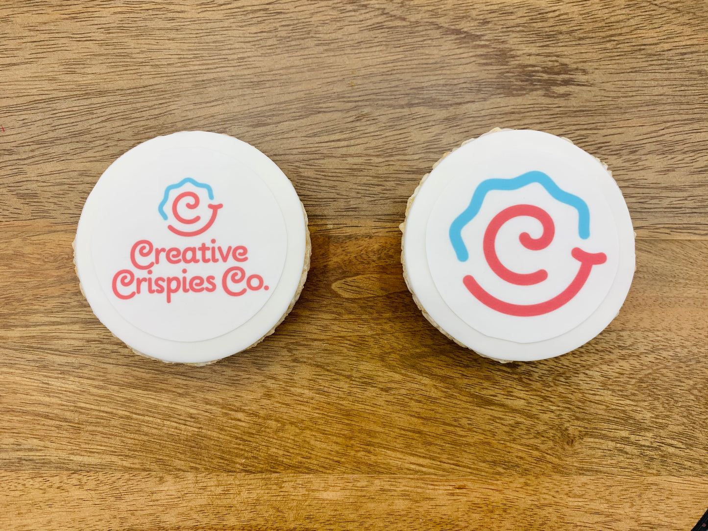Custom Logo Rice Crispie Treats