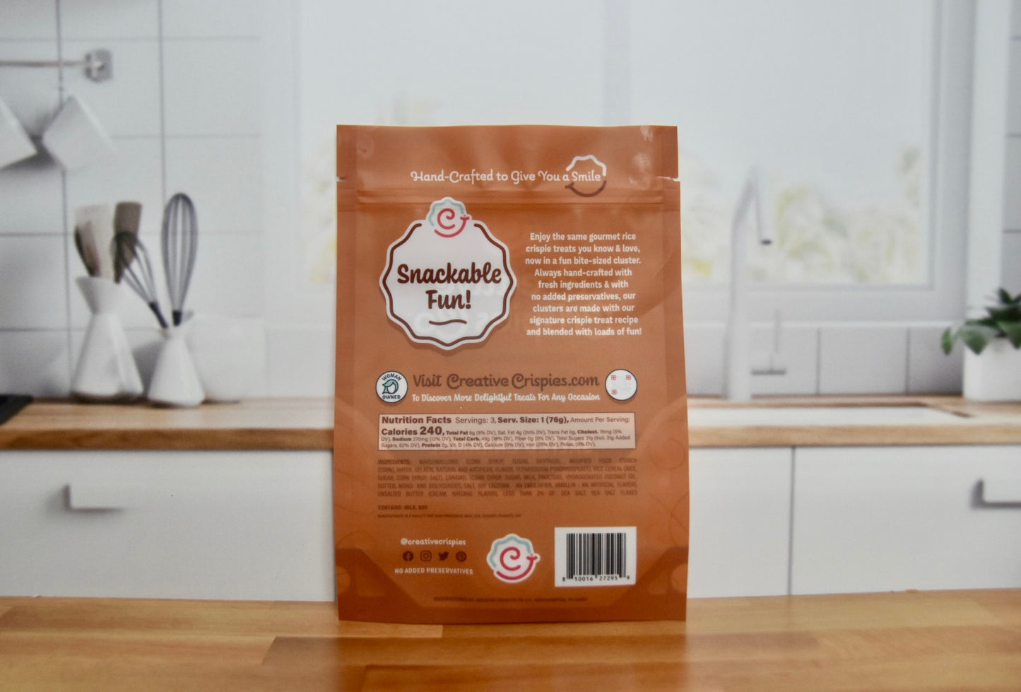 "Clusters" Salted Caramel Crispie Mix Clusters