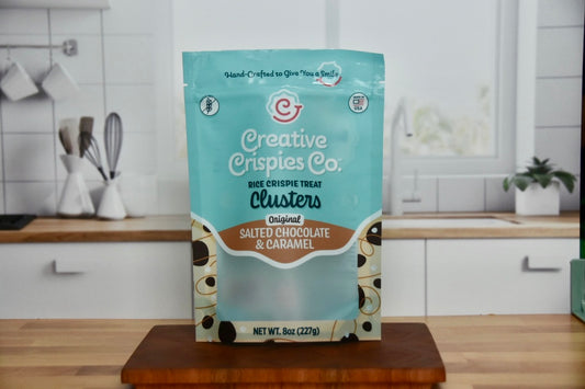 Original Dark Chocolate, Caramel & Sea Salt Crispie Mix Clusters
