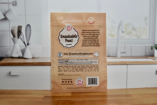 Toasted Coconut Crispie Mix Clusters