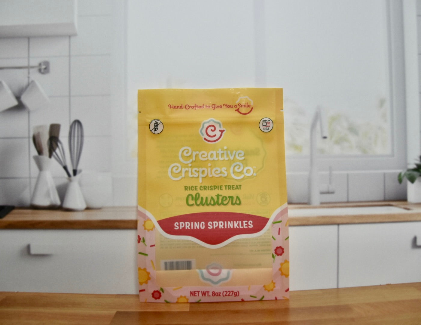Spring Sprinkles Crispie Mix Clusters