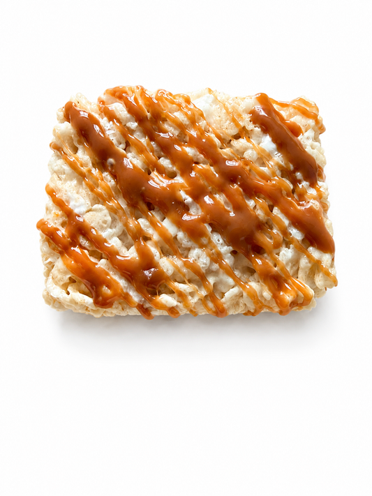 Mini Drizzled - Caramel Rice Crispie Treats