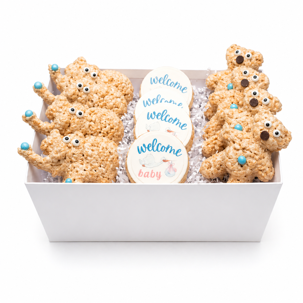Welcome Baby Gift Basket