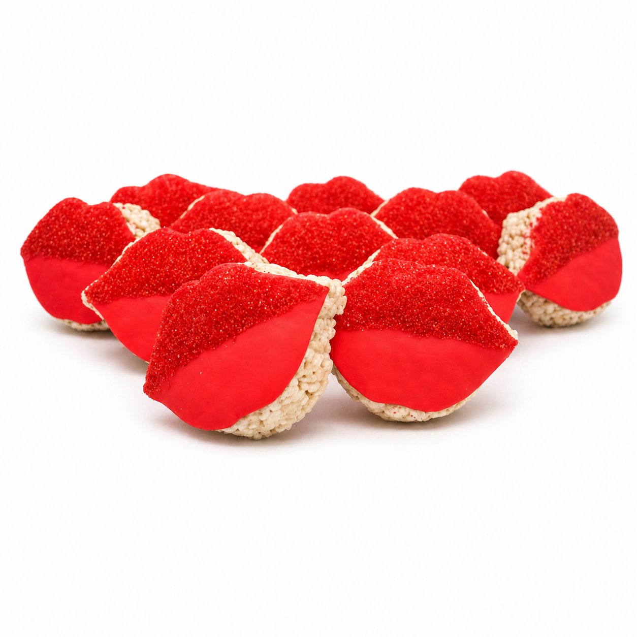Lips Rice Crispie Treats