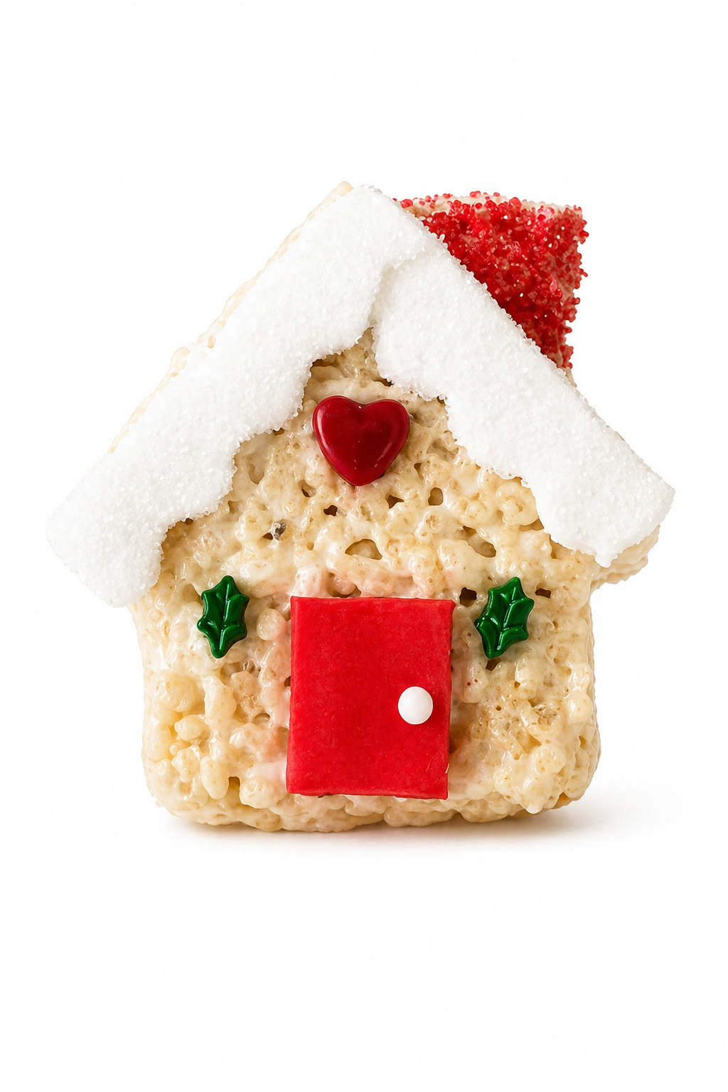 Gingerbread House Rice Crispie Treats