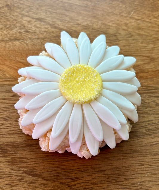 Flower Daisy Rice Crispie Treats