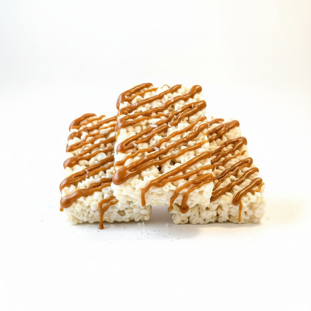 Drizzled - Caramel Rice Crispie Treats