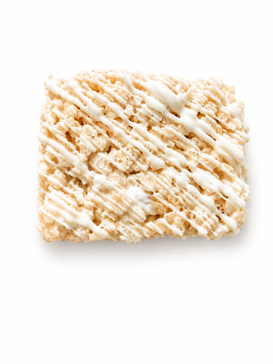 Mini Drizzled - White Chocolate Rice Crispie Treats