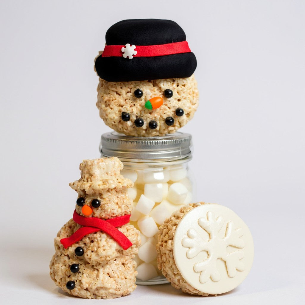 Winter Assortment Rice Crispie Treats