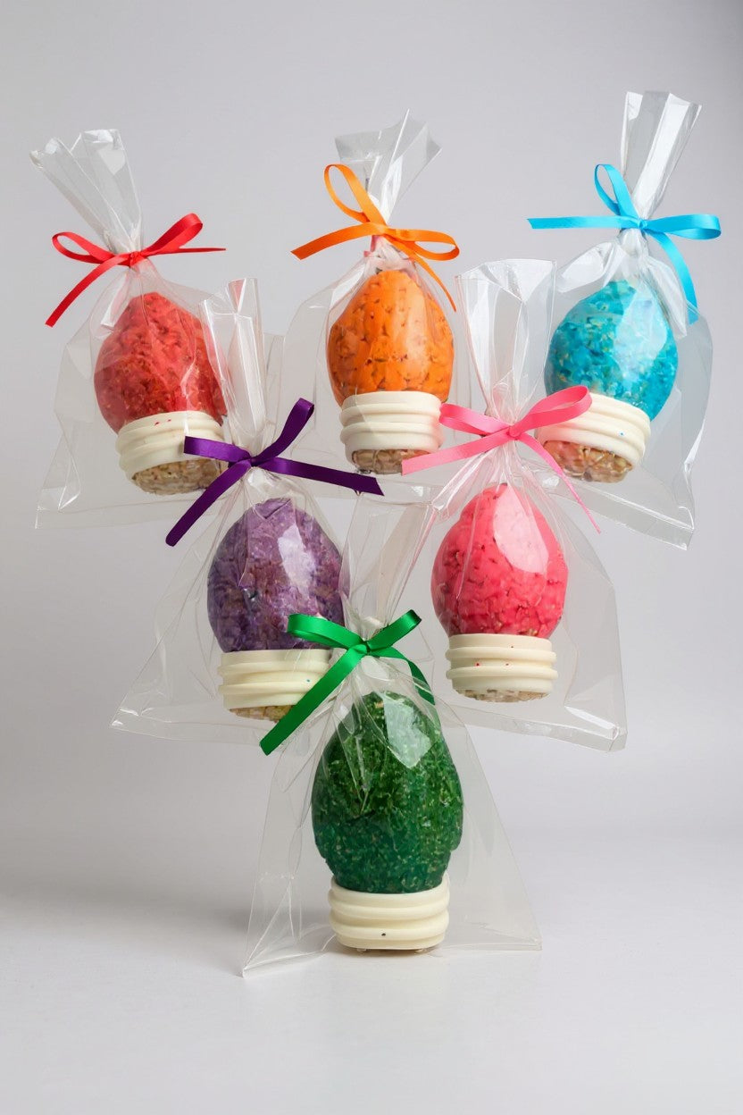 Holiday Lights Rice Crispie Treats