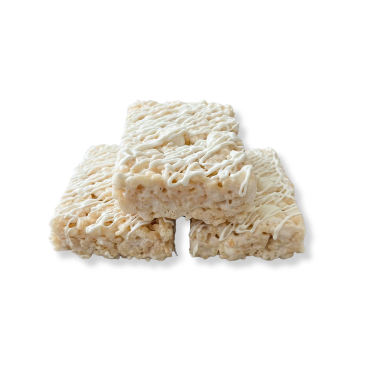 Drizzled - White Chocolate Rice Crispie Treats