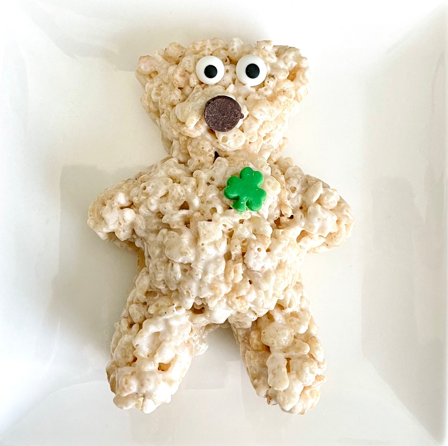 Bear "Saint Patrick's Day" Rice Crispie Treats