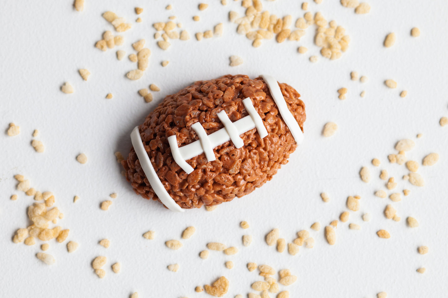 Football Rice Crispie Treats
