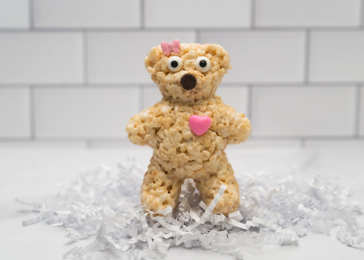 Bear "Mother's Day" Rice Crispie Treats