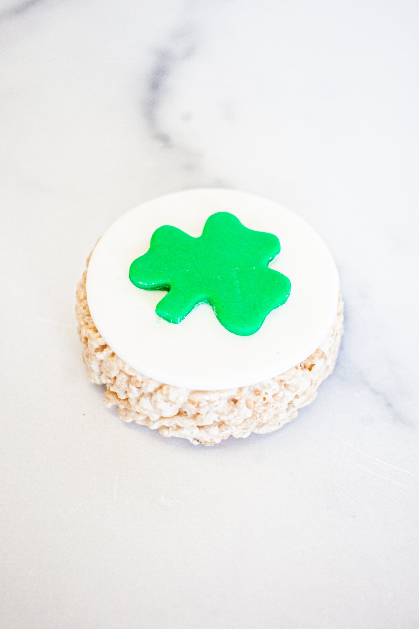 Saint Patrick's Day Shamrock Crispie Stix