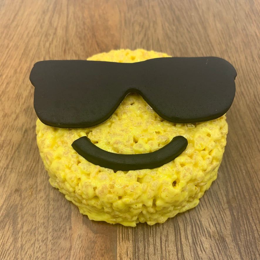 Emoji Sunglasses Eyes Rice Crispie Treats