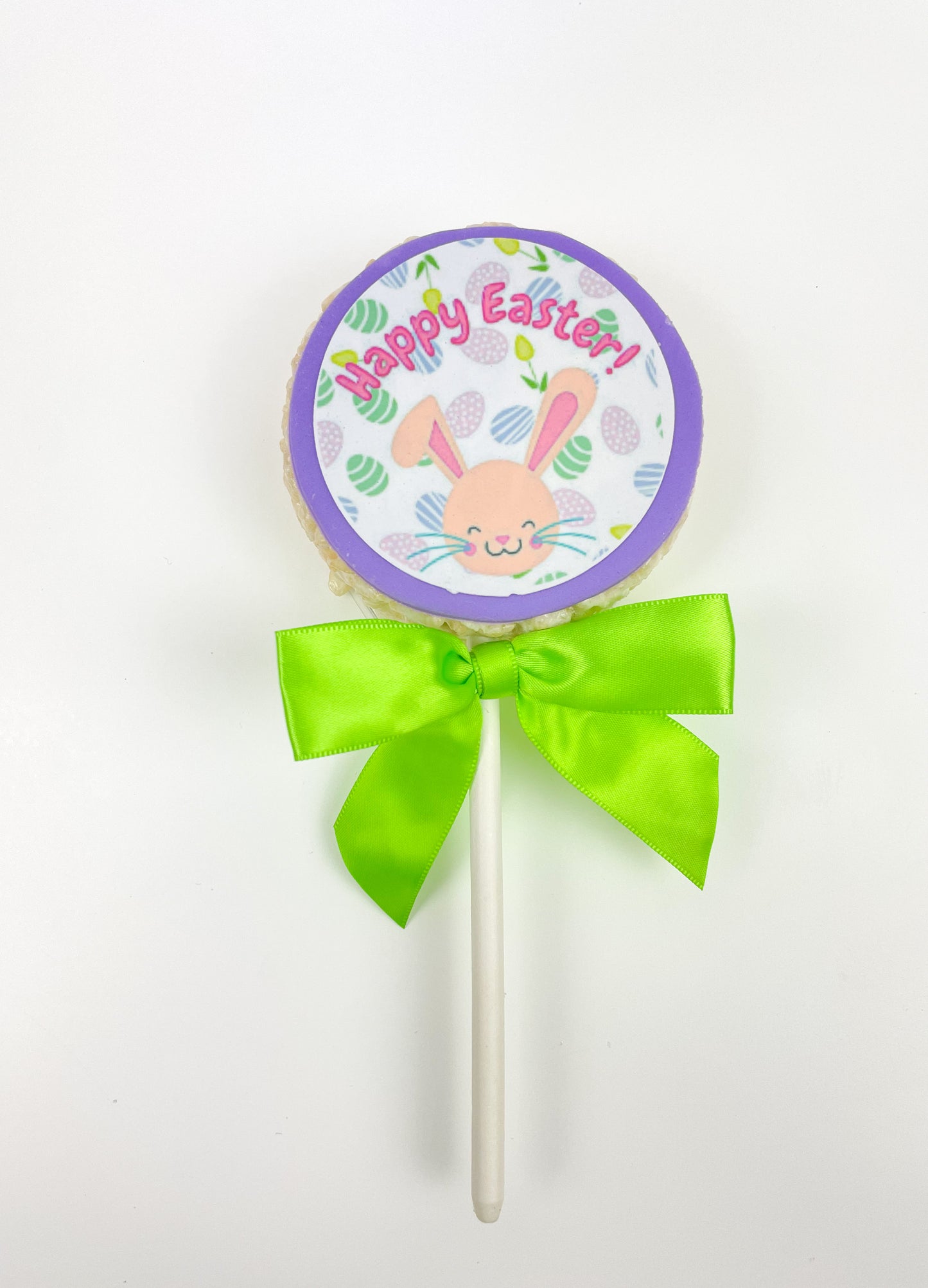 Easter Message Rice Crispie Treats on Stix