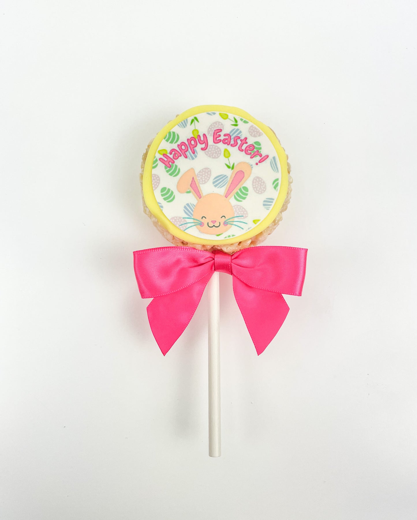 Easter Message Rice Crispie Treats on Stix