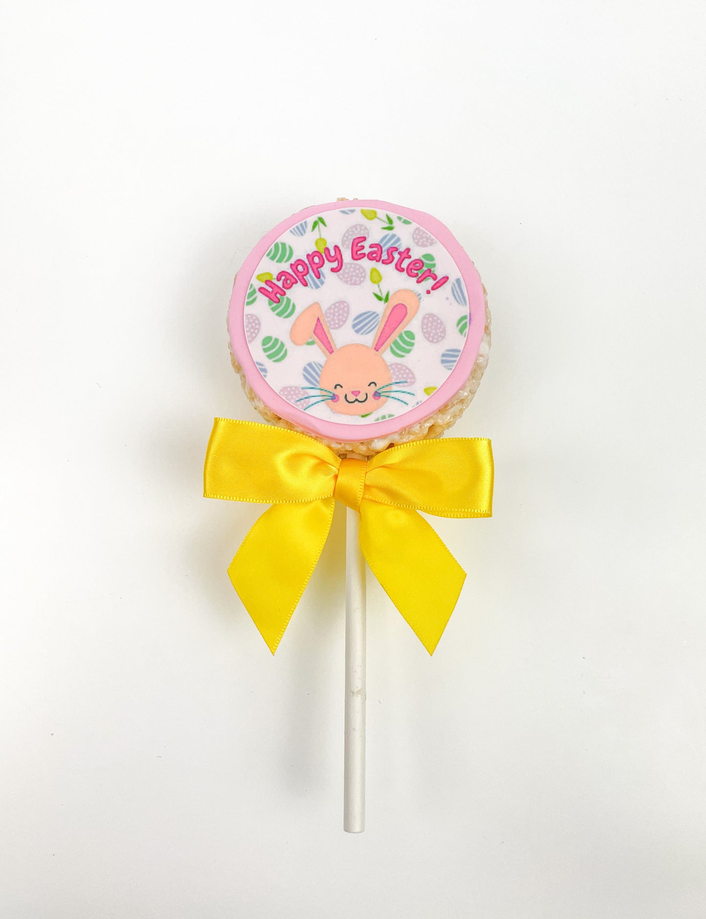 Easter Message Rice Crispie Treats on Stix