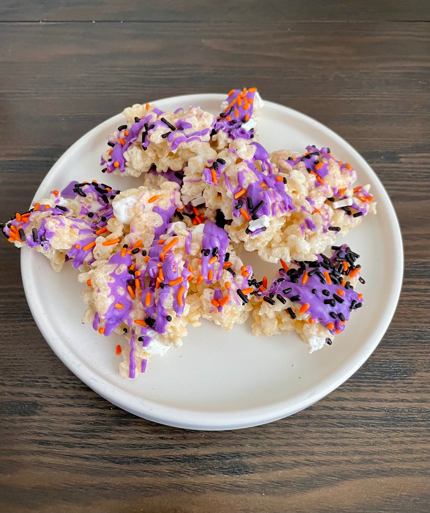 "Clusters" Halloween Crispie Mix Clusters