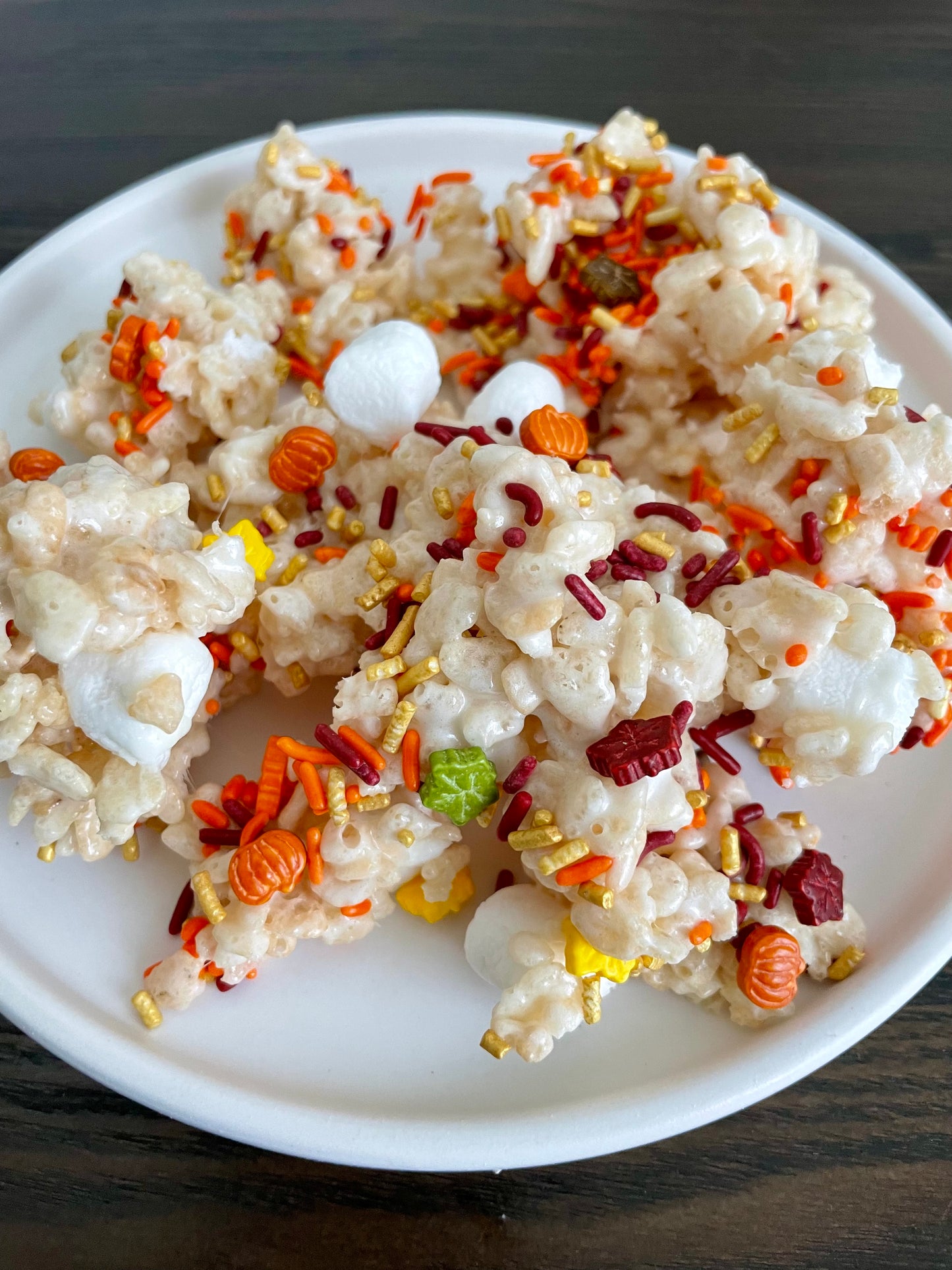 Crispie Clusters - Fall Sprinkles