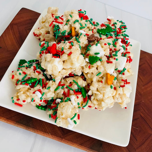 "Clusters" Christmas Crispie Mix Clusters