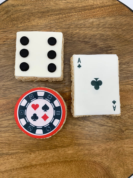 Casino Rice Crispie Treats