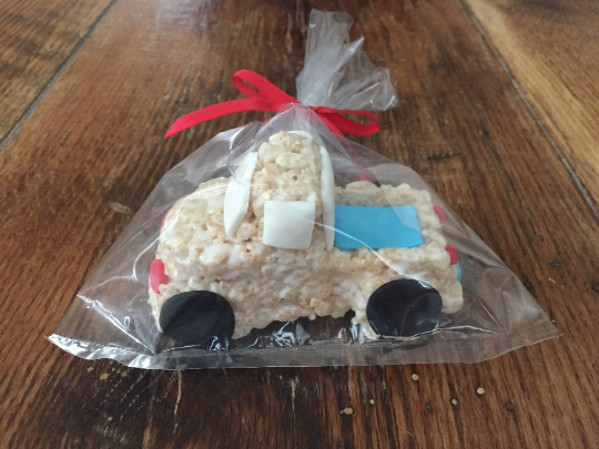 Truck Rice Crispie Treats