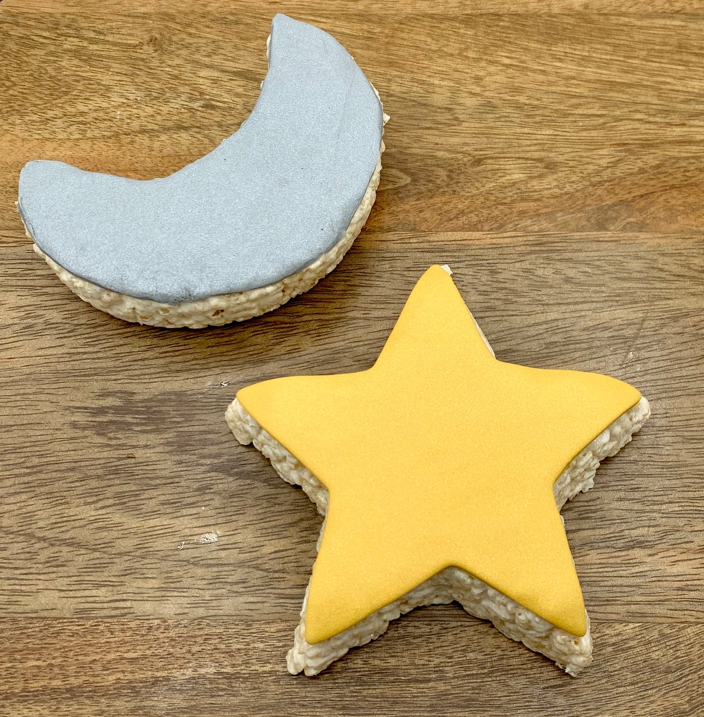 Moon & Star Rice Crispie Treats