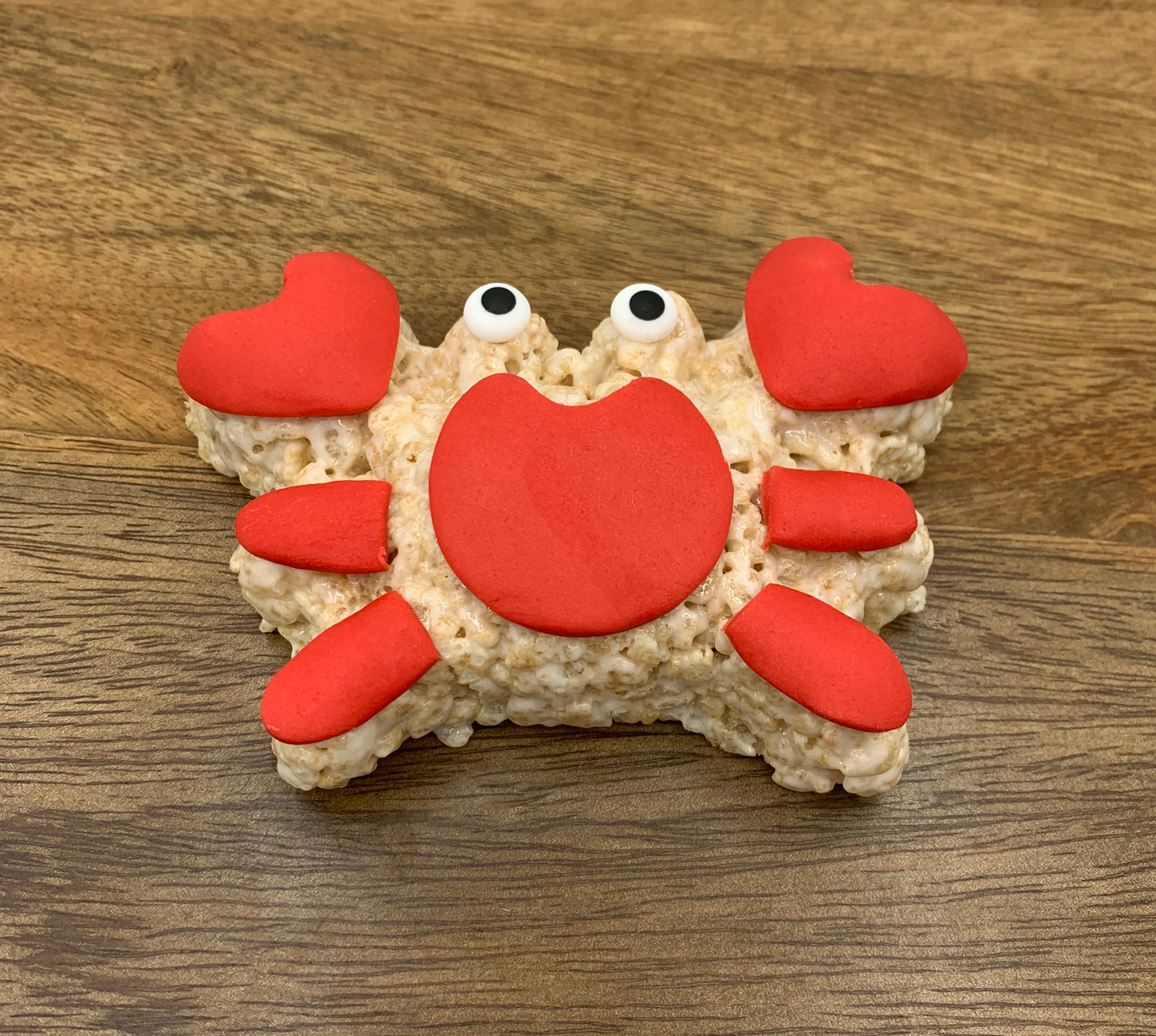 Crab Rice Crispie Treats
