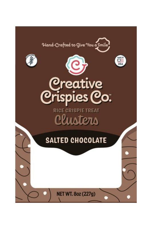 Salted Chocolate Crispie Mix Clusters