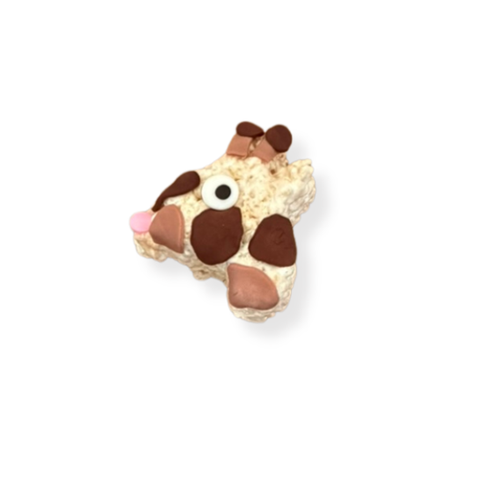 Giraffe Rice Crispie Treats