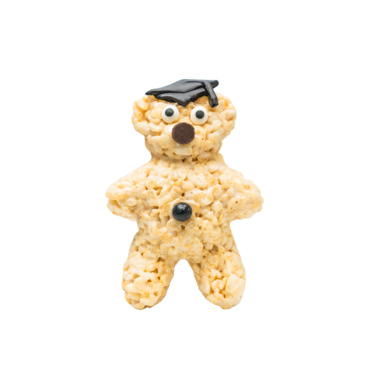 Graduation Bear Rice Crispie Treats