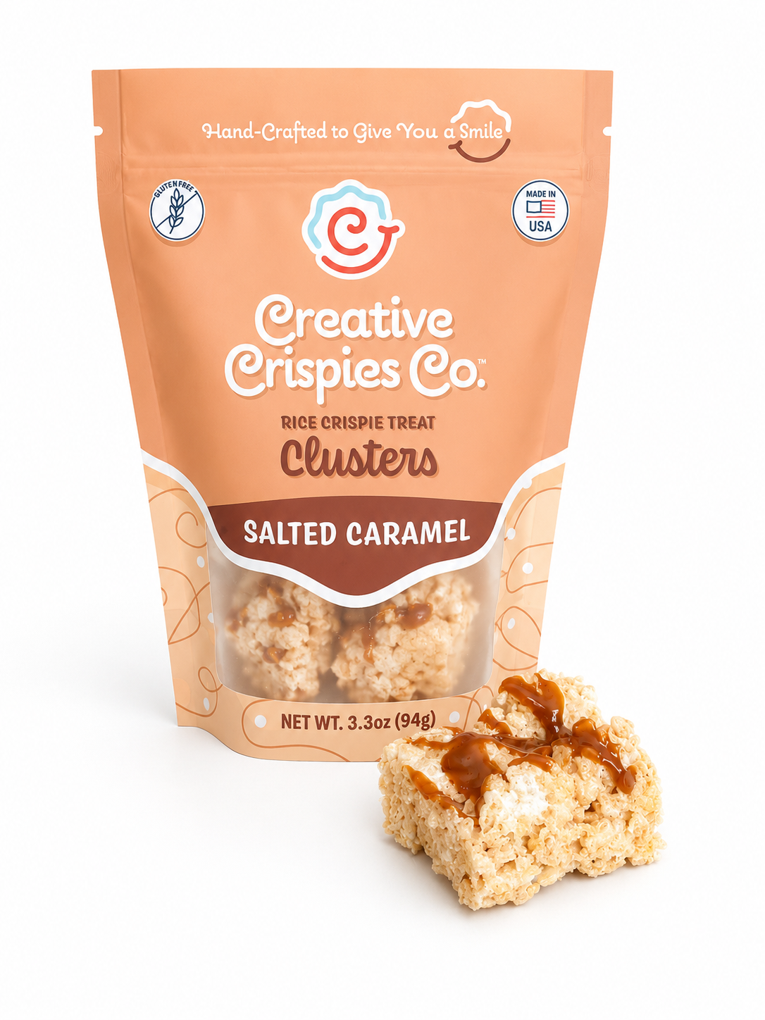 Crispie Clusters - Salted Caramel 3.3oz