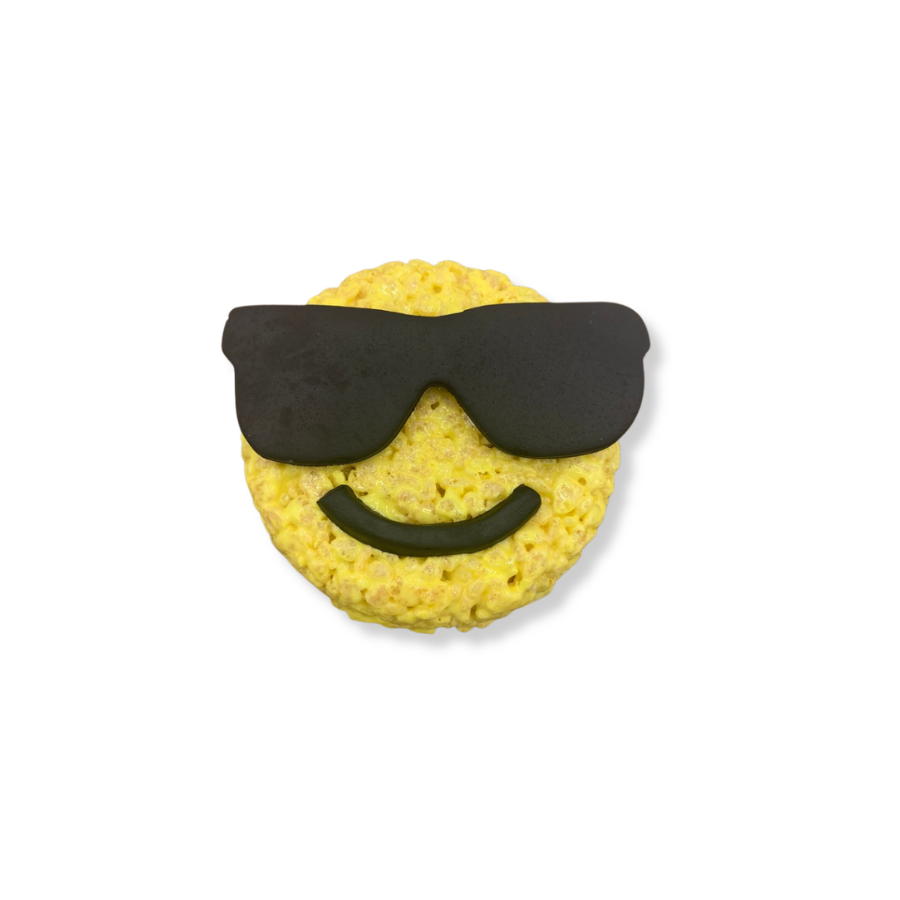 Sunglasses Emoji Rice Crispie Treats