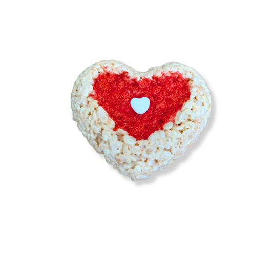 Heart Rice Crispie Treats