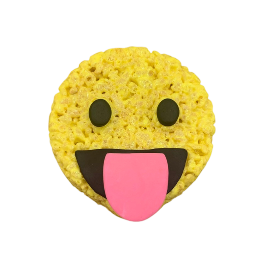 Emoji Tongue Rice Crispie Treats