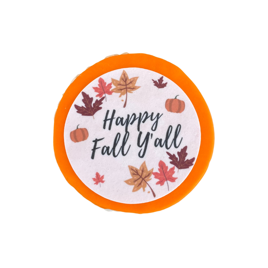 Fall Message Rice Crispie Treats