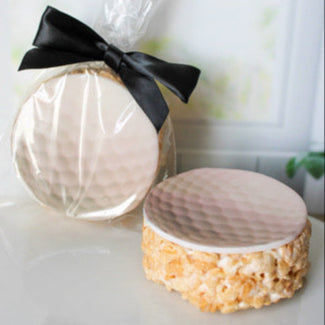 Sports Ball Rice Crispie Treats