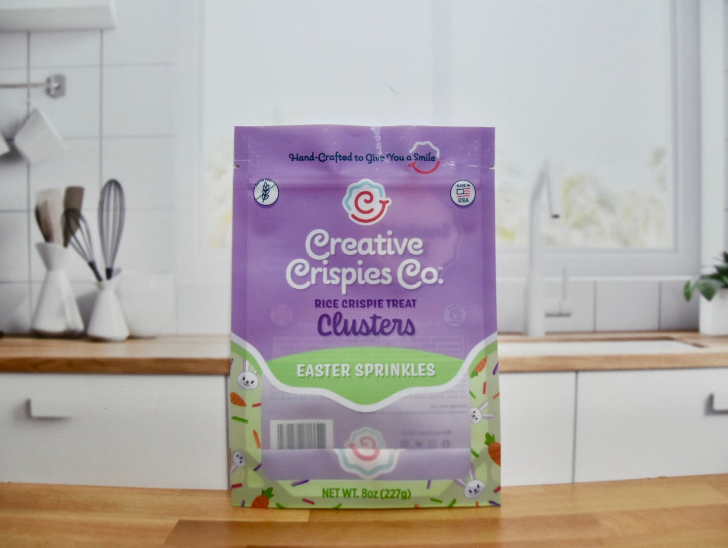 Easter Sprinkles Crispie Mix Clusters
