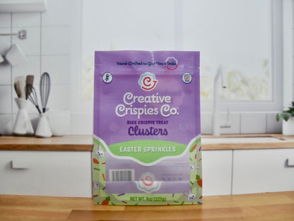Easter Sprinkles Crispie Mix Clusters