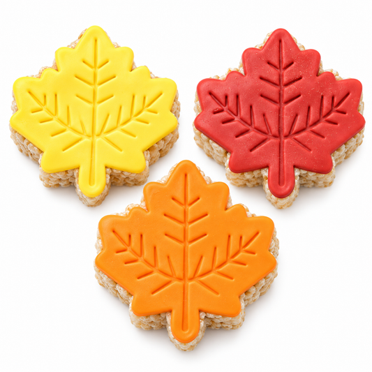 Fall Leaf Rice Crispie Treats