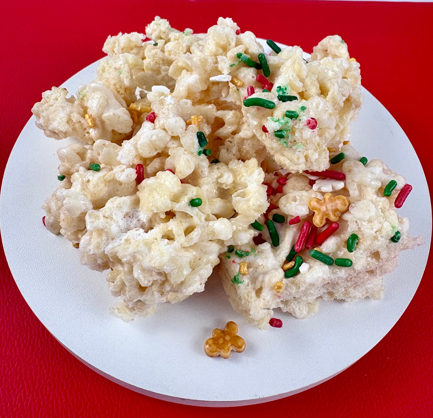 "Clusters" Christmas Crispie Mix Clusters