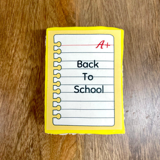 Back To School "Notebook" Crispie Treats
