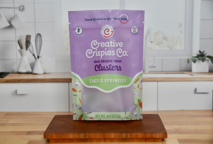 Easter Sprinkles Crispie Mix Clusters