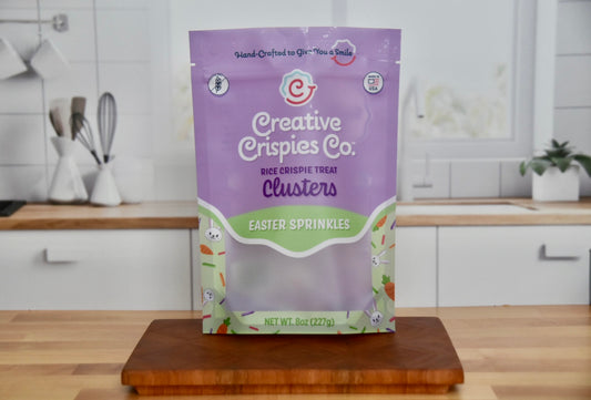Easter Sprinkles Crispie Mix Clusters