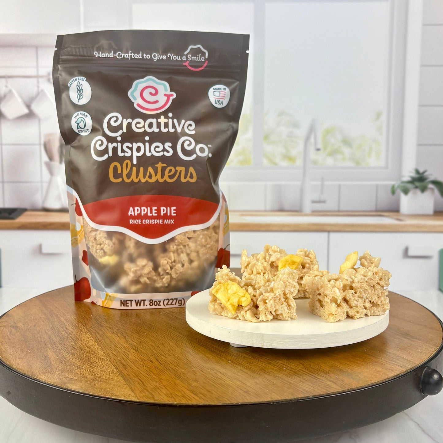 "Clusters" Apple Pie Crispie Mix Clusters